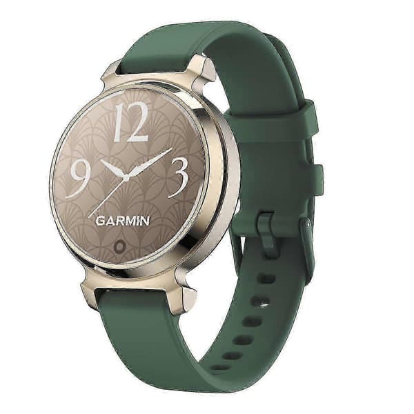 Silikone Urrem Til Garmin Lily 2 Dark Green