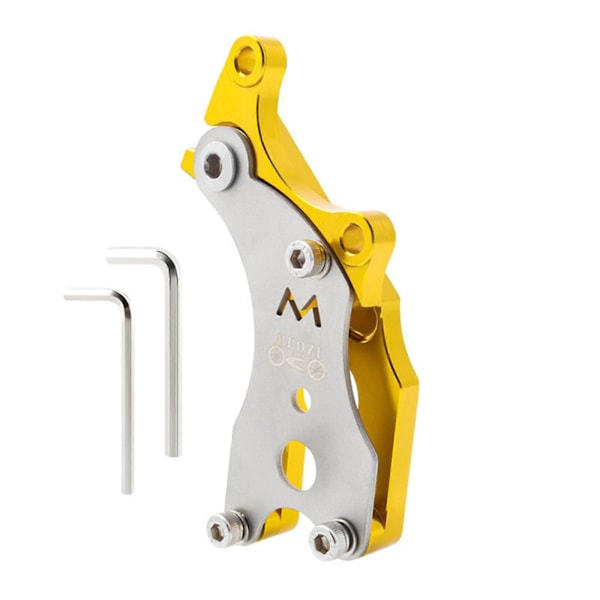 Sykkel Skivebrems Brakett Adapter Terrengsykkel Ramme Konverteringsholder Kit js Gold