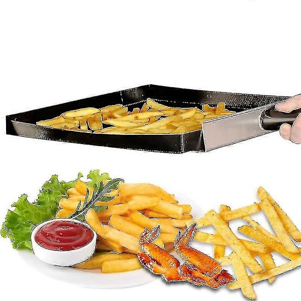För Turbochef Merrychef Återanvändningsbar Snabbugn Andningsbar Teflon Grillad Korg Mesh Korg 30*30CM