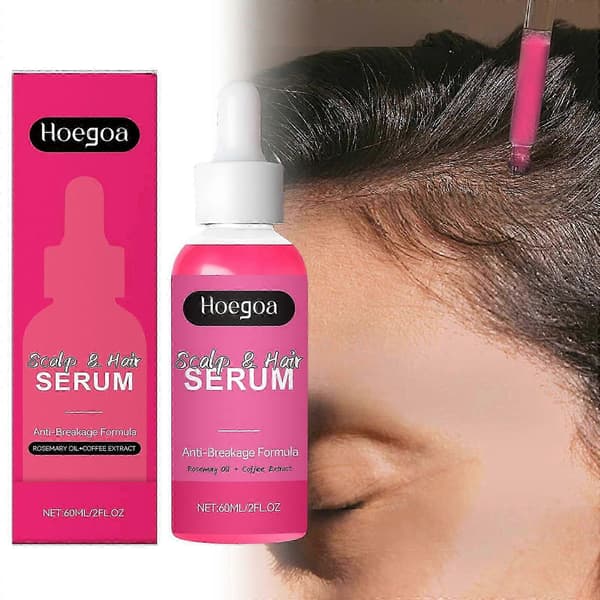 Hårutjämnande serum för frisskontroll, återfuktar och reparerar hårbotten, 60 ml