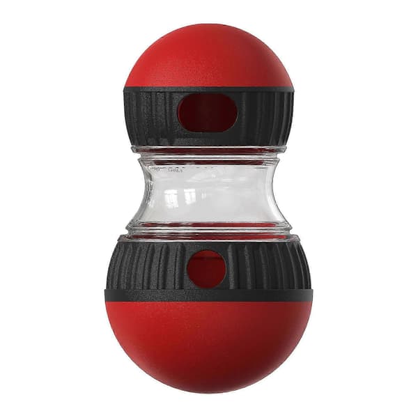 Hundleksak Göm Mat Valp Själv Hi Valp Pussel Hundleksak Läckage Boll red