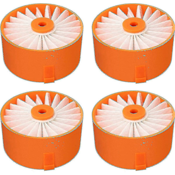 4 kappaleen pakkaus vaihtosuodattimia - Yhteensopiva Black+decker Powerseries Extreme johdottoman varsi-imurin kanssa - KC