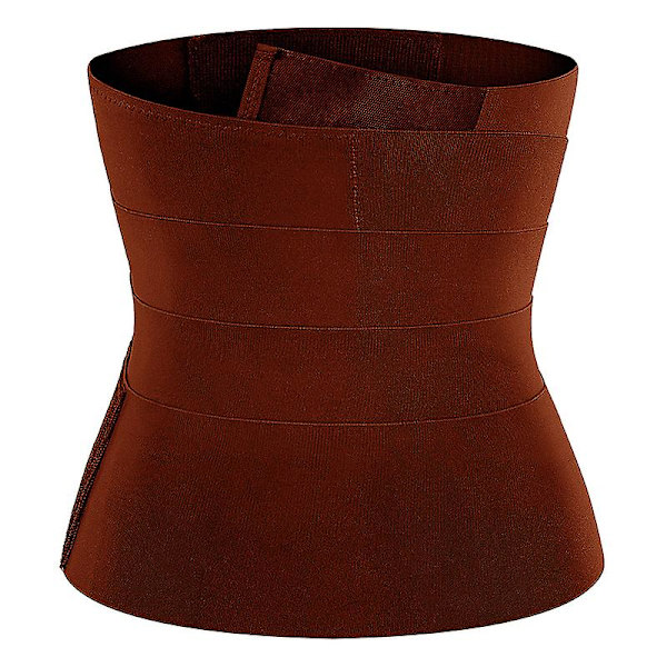 Snatch Me Up Bandage Wrap Lændestøttebælte Justerbare Komfortable Rygstøtter til Lindring af Lændesmerter Black 4m