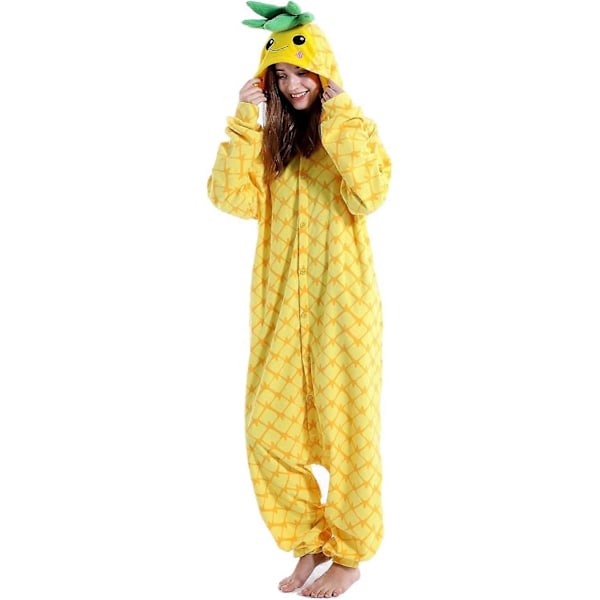Ananas pyjamas Dyrekostume karneval jumpsuit S