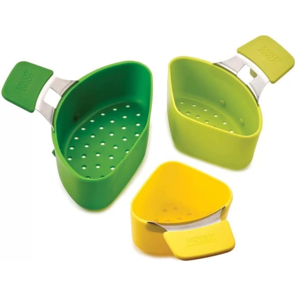 3 st/set trippeldelad ångkokare i silikon, non-stick, för ägg, ångkokning, sil, kastrulldelare, ångkokningskorg, köksredskap