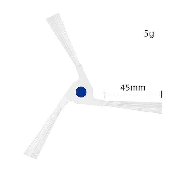 2 stk sidebørster for Ecovacs Deebot X2/X2 Pro robotstøvsuger reservedel