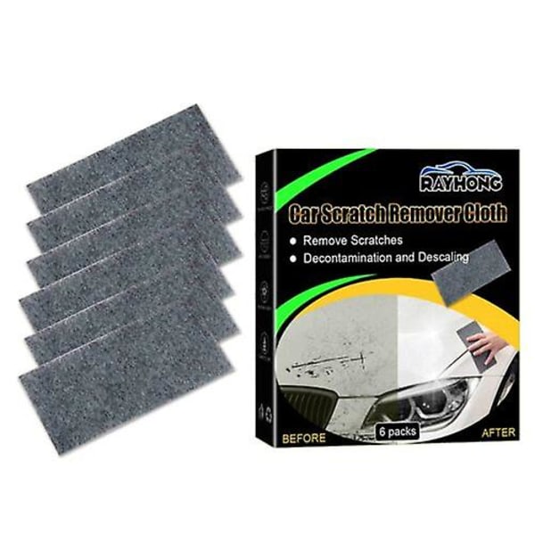 6-pack Nano Sparkle Cloth Bilreparation Nano Magic Cloth För Bil Ny-STORLEK: 24st
