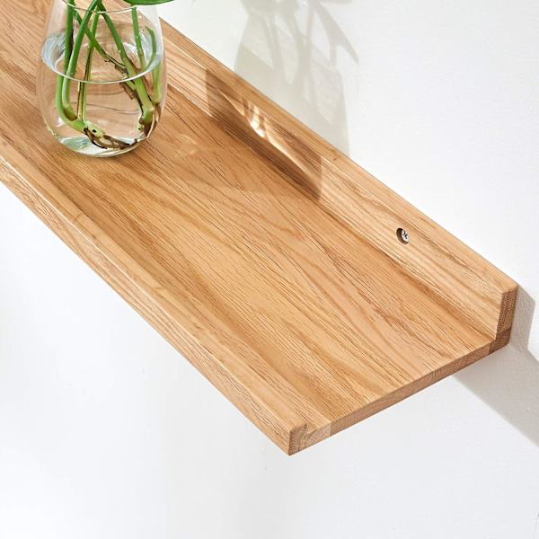 Puinen kelluva hylly, seinäkiinnitettävä hylly 30 cm, rustiikkinen seinähylly Rustic Brown 60cm