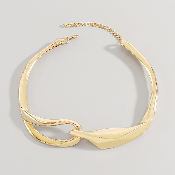 Kraftig Halskæde Guld Choker Halskæder Punk Tyk Halskæde til Kvinder
