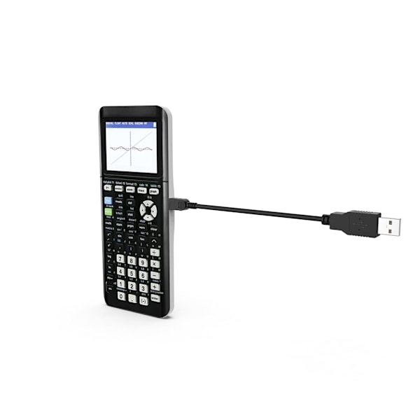 1,5 m / 4,9 jalkaa USB 5-nastainen latauskaapeli Texas Instruments TI-84 Plus CE TI-Nspire TI Nspire CX TI Nspire CX CAS MP3 GPS:lle