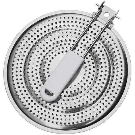 21 cm varmeudleder i rustfrit stål kun til gaskomfur