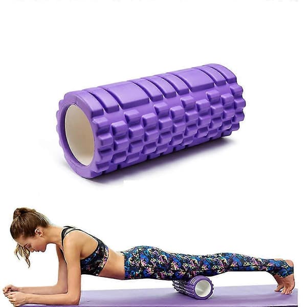10*30cm Medium Density Rund Foam Roller, Djupvävnadsmassageverktyg För Fysioterapi Massage He