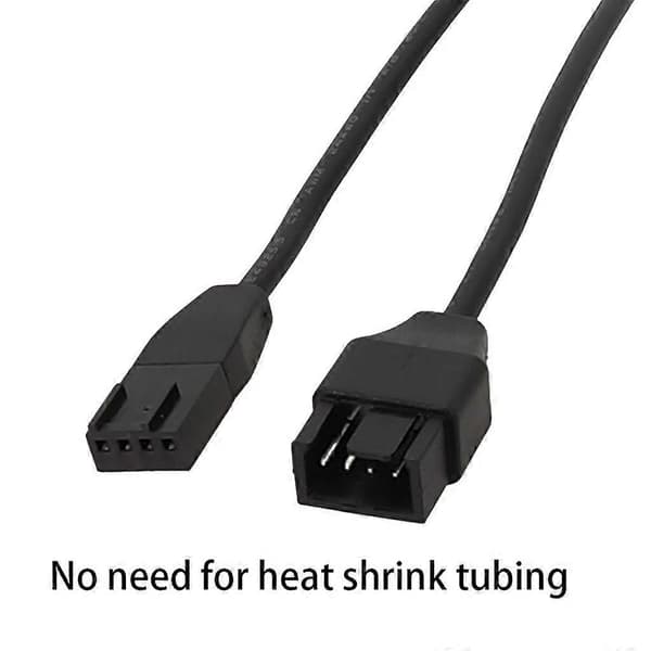 4-Pin PWM-fläkt PWM Temperaturkontroll PC Kylningsförlängningskabel 30/50/100cm 100cm
