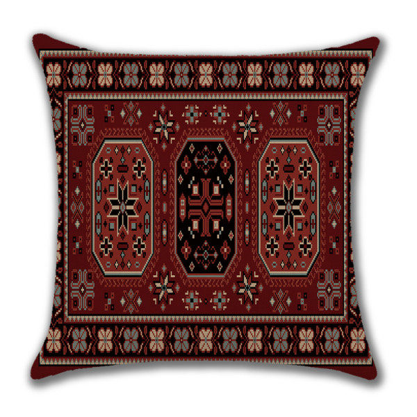 Persian Geometric Koristetyynyt Koti Sisustus Sarja 4