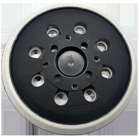 Slipesåle for Bosch (Ø 125 mm, middels hardhet) med tilbehørssystem for PEX 300/400 AE / 4000 AE / Advanced Orbit 18 eksentersliper