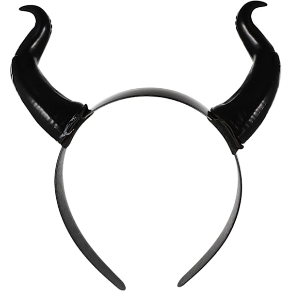 Sort Pandebånd Sort Pandebånd Sort Pandebånd Horn Pandebånd Halloween Ondt Hårbånd Halloween Fest Cosplay