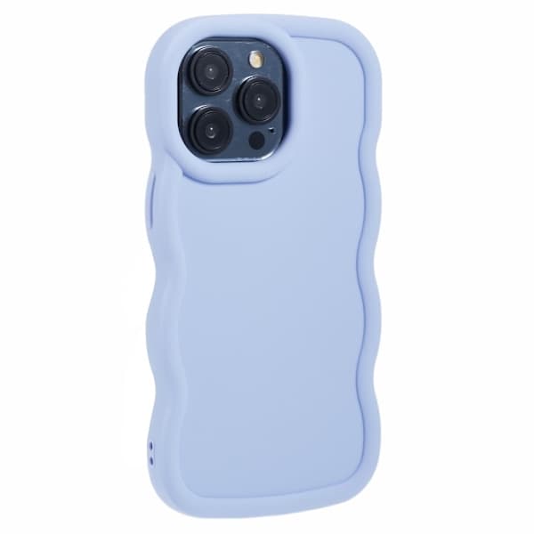 iPhone 12/12 Pro Mobil Deksel Bølgete Lilla