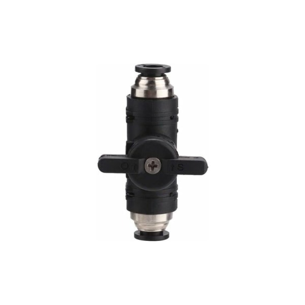 Akvarium Ballventil, CO2 Regulator Manuell Regulator, Bytteventil for 6mm Slange