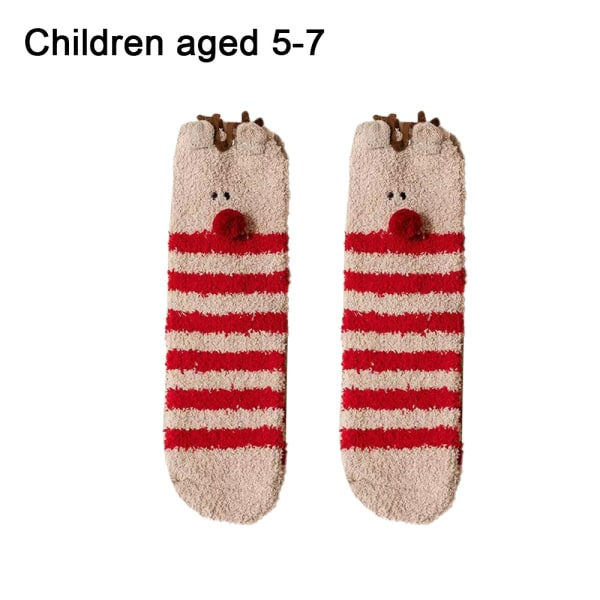 Julklappsstrumpor för flickor och pojkar, vinterstrumpor för barn