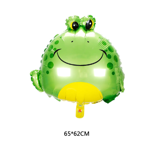 4PCS Frog Animal Balloons Birthday Decoration Balloons