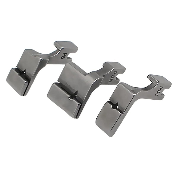 3 KPL Rypytys-/Poimutusjalka P5 P50 P5W Teollisuusompelukoneeseen Brother