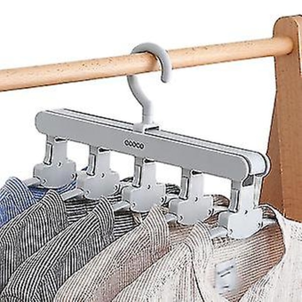 5 In 1 Clothes Rack Multifunction Shelves Multi-functional Wardrobe Magic Clothes Hanger Coat Stor