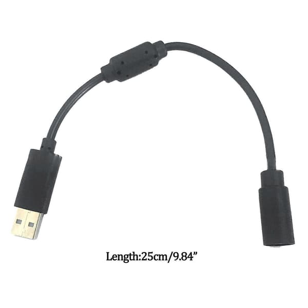 Erstatnings-USB-kabel for Xbox 360 kablede kontrollere tilbehør