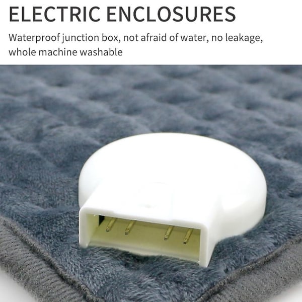 Elektrisk Varmeteppe Kropp Holder Varm Bestefar Vinter Holder Varm EU-30x40