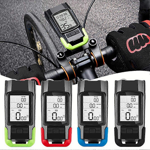 3 i 1 Cykellygter Multifunktionelt Cykeludstyr Black A