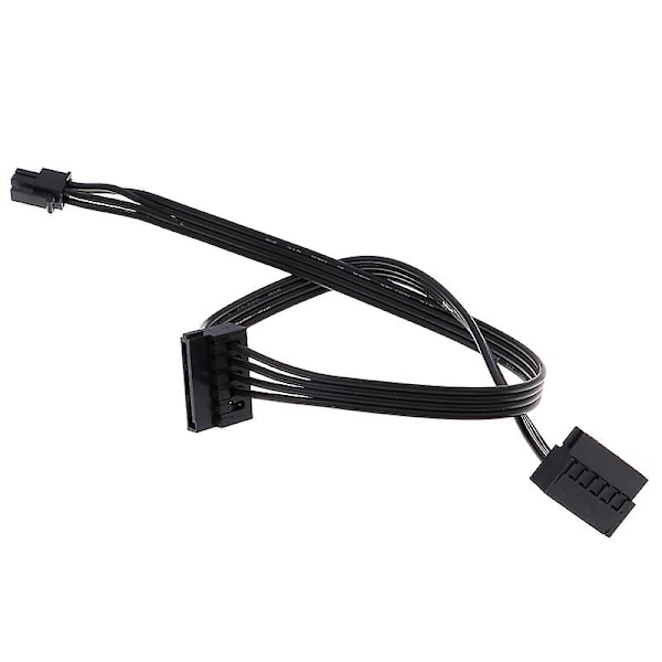 1 stk 45CM mini 4 Pin til 2 Sata SSD strømforsyningskabel for lenovo M410 M610 M415 HFMQV