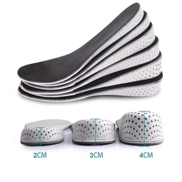 Shoe inserts / Get Taller - Soles - 2cm, 3cm, 4cm Black 3cm