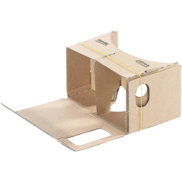 Kartong glasögon papper vr glasögon virtual reality 3dvr mobiltelefon magic spegel