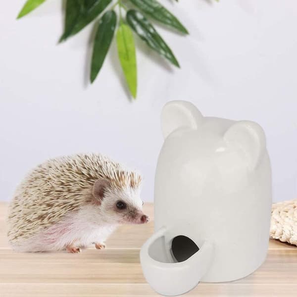 Keramisk hamsterflaske, hamsterskål, keramisk hamster vannflaske