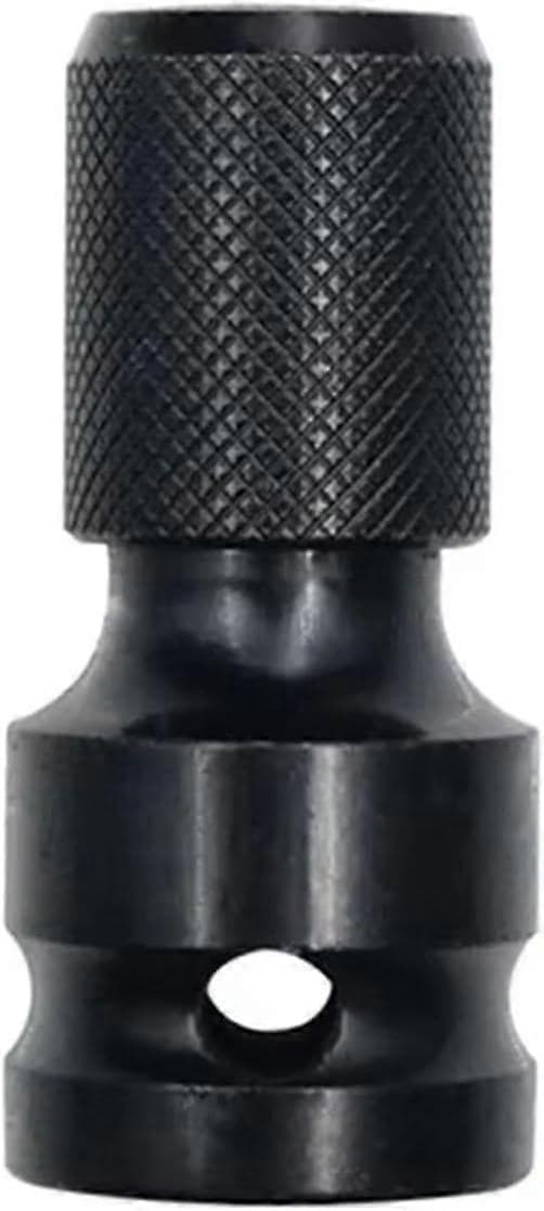 Hurtigskifteadapter Elektrisk Skruenøgle 1/2 tomme til 1/4' Hex Socket Konverter Adapter til Skraldenøgle