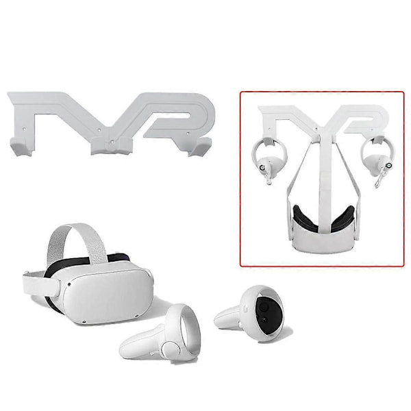 VR-tilbehør for Oculus Quest 2 VR-hodetelefonstativholder White