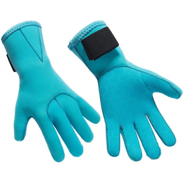 Professionelle 3mm Dykkerhandsker Anti-Ridse Neopren Våddragt Handsker Dobbeltlags Stræk Scuba Handsker Svømning, XL
