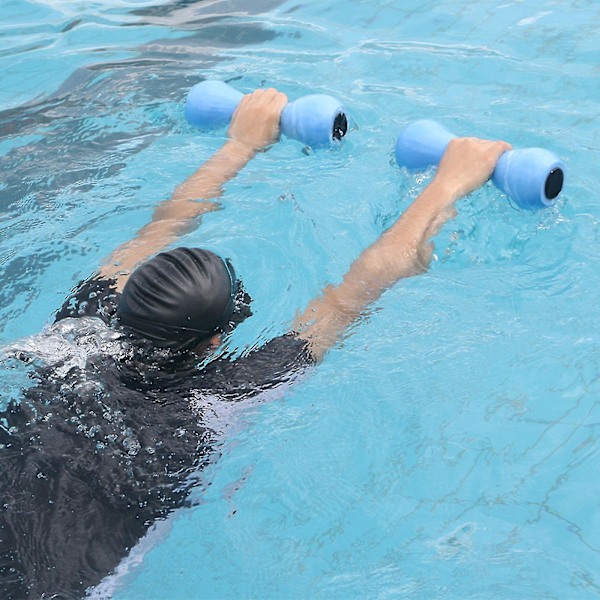 2x Vattendumbbells Vattenövnings Dumbbells Vatten Aerobics Träning Hantel YH D