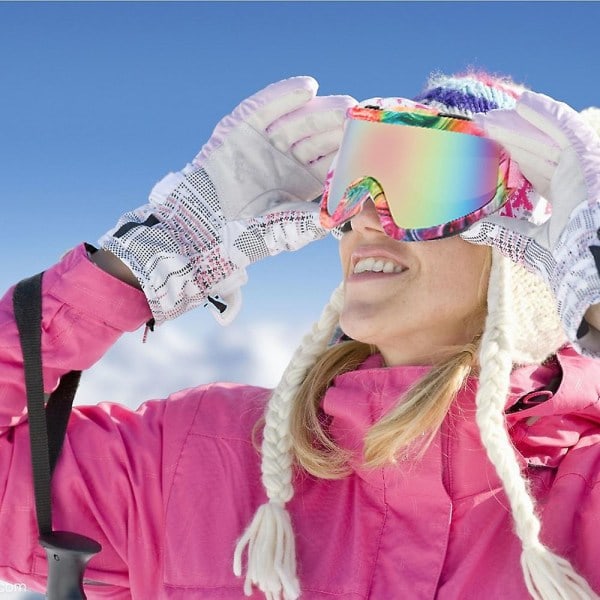 Utomhusgoggles för bergsklättring, vindtäta goggles