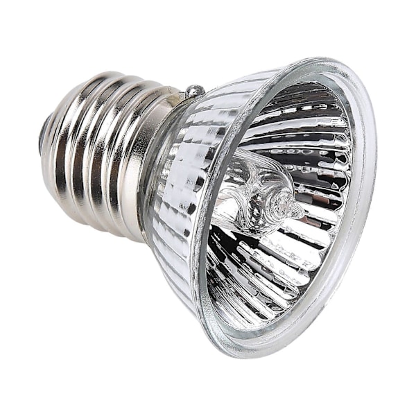 Reptil Lampe med UVB + UVA, Clip-on Keramisk Holder til Skildpadde Solbadning og Opvarmning, Firben Belysning White A4