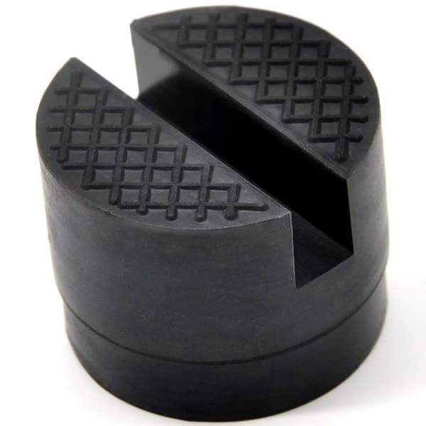 Gummibeskyttelse for jekk, rammbeskyttelsesadapter, svart