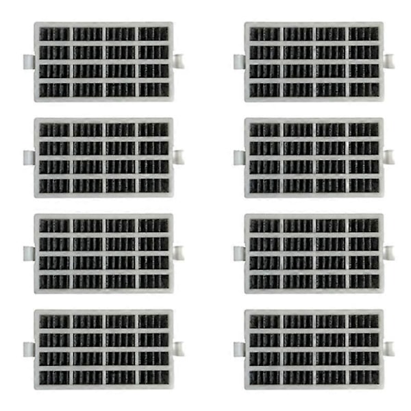 8 stk. Luftfiltre Kjøleskap Flow Erstatningsdel Tilbehør for W10311524 AIR1