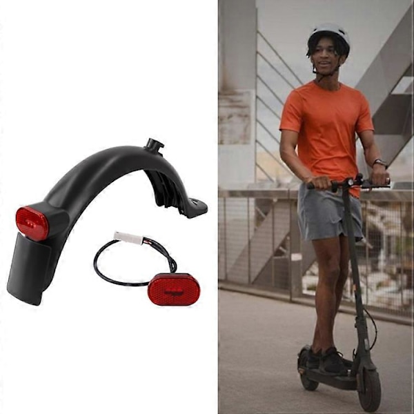 Elektrisk Scooter Fender/Baklys For Xiaomi Mijia M365 Pro2 red