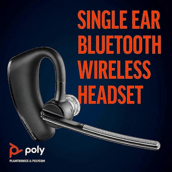 Voyager Legend (Poly) - Bluetooth Single-Ear (Monaural) Headset & Opladningsetui Bundle