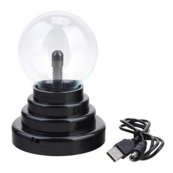 USB Plasma Ball Electric Magic Plasma Static Balls Lava Lampor Light Touch Sensitive USB Batteri