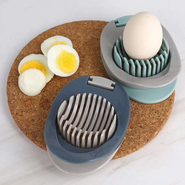 Egg Slicer Stainless Steel Dishwasher Safe Manual Egg Slicer (Pack of 2)