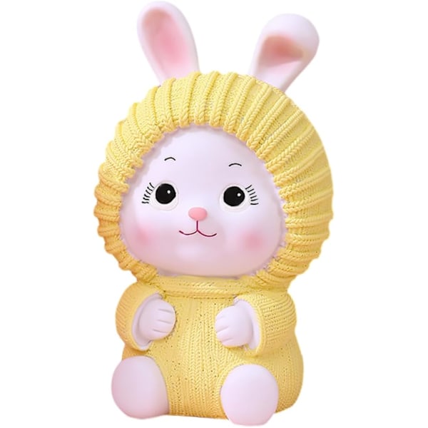 Box Rabbit Spargris Spargrisar Kreativ Spargris Dekorativ Spargris Spargris för Pengar Kanin Spargris Spargris