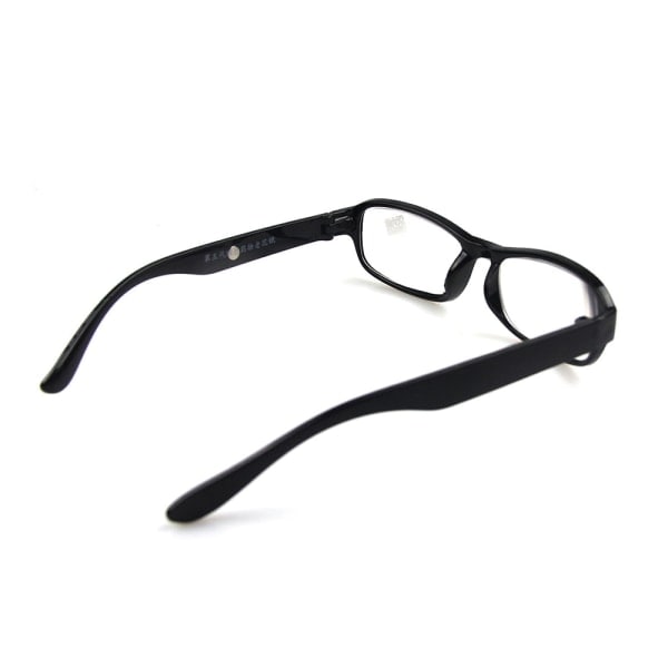 Læsebriller +4,5 +5,0 +5,5 +6,0 Grader Optiske Linser Briller Øjenbryn Nye Black 450