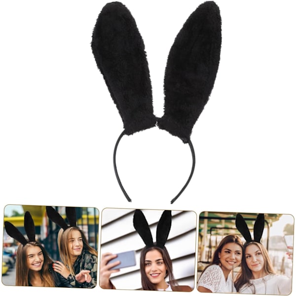 Pupujoukkueen Pääpanta Cosplay-Kanin Korvat Pääpanta Kanin Korvat Hiusten Renkaat Puku Hiusten Pääpanta Cosplay-Pääkatteet Kanin Korvat Hiusten Pääpanta Puku Hiusten Tarvike White