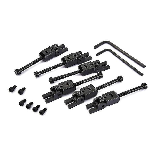6 st Metall Gitarr Låsta Strängsadlar kompatibla med Floyd-Rose Tremolo Stall Delar
