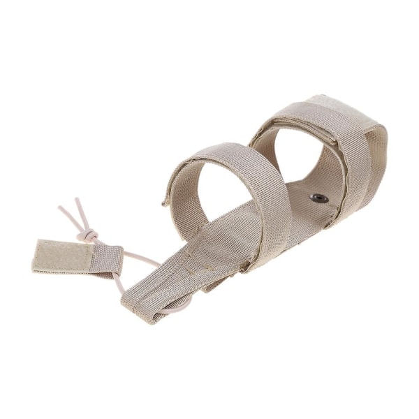 Vattenflaskhållare Nylon Taktisk Vattenflaskväska Vattenflaskbärväska Khaki Khaki